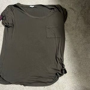 Garage Flowy Tee with Pocket